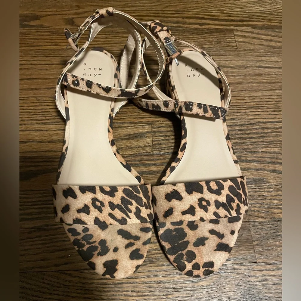 A New Day leopard print Heels - Picture 1 of 3